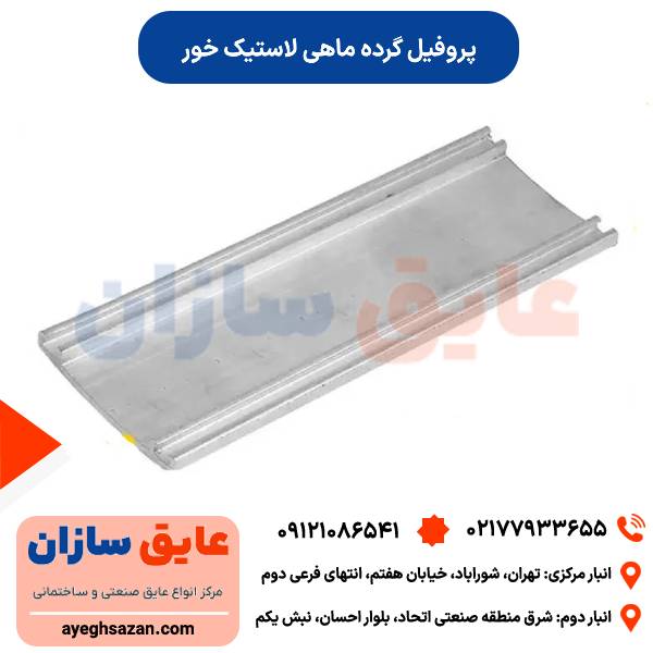 پروفیل گرده ماهی لاستیک خور